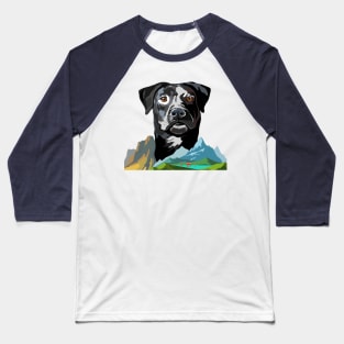 Hiking Buddy Denver Retriever Dog Baseball T-Shirt